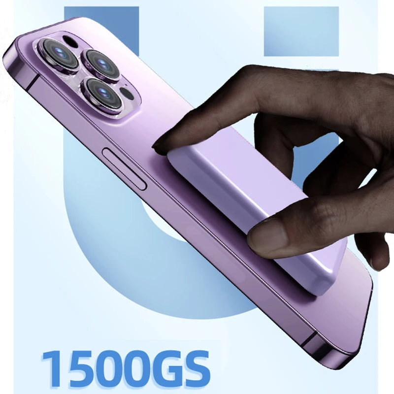 50000mAh Magnetic Power Bank Wireless PD 20W Fast Charger For Magsafe Portable Auxiliary Battery For iPhone 17 Xiaomi Huawei